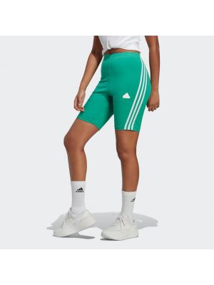 Pantalones a rayas Adidas Sportswear verde