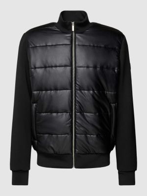 Pikowana kurtka przejściowa Karl Lagerfeld czarna