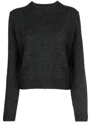 Sweter wełniany Tibi szary