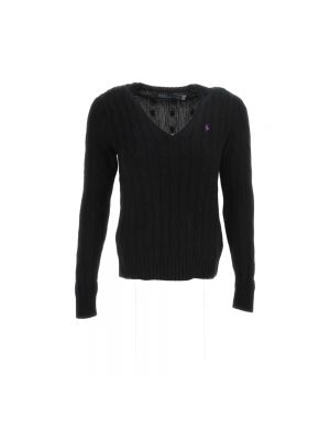 Sweter z długim rękawem Ralph Lauren czarny