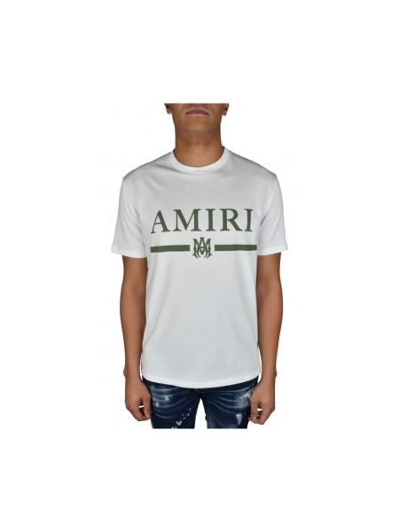 Camisa con estampado de cuello redondo Amiri