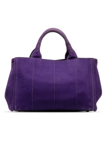 Bolso shopper Prada Vintage violeta