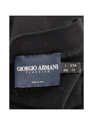 Top de lana Armani Pre-owned negro