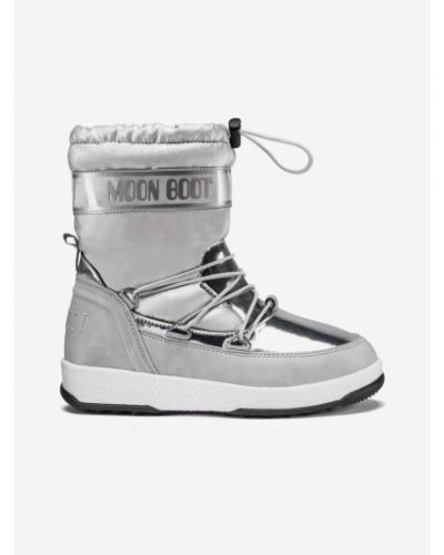 Sněžné boty Moon Boot stříbrné
