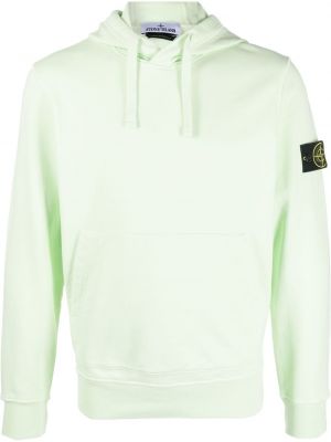 Hoodie Stone Island grön