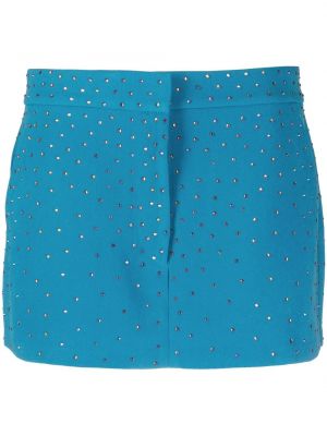 Mini sijonas su kristalais Alex Perry mėlyna