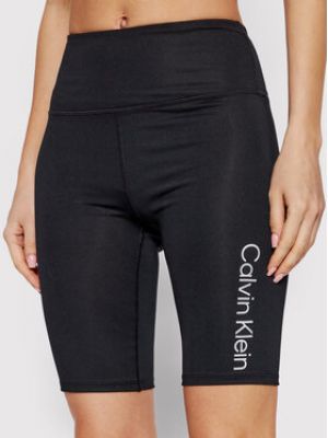 Shorts de sport slim Calvin Klein Performance noir