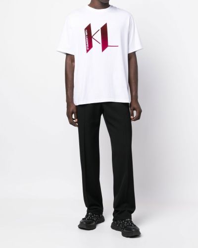T-shirt mit print mit farbverlauf Karl Lagerfeld