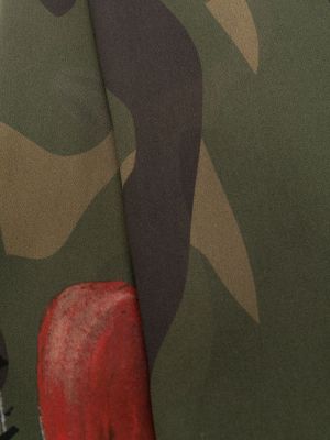 Schal mit print mit camouflage-print Osklen grün
