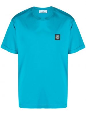 T-shirt Stone Island blu