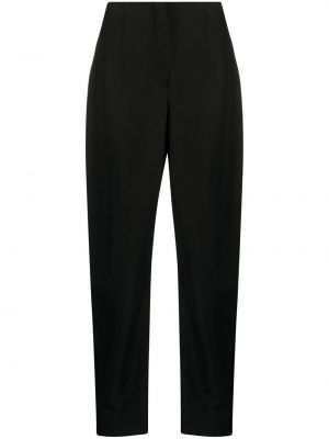 Pantalon slim plissé Emporio Armani noir