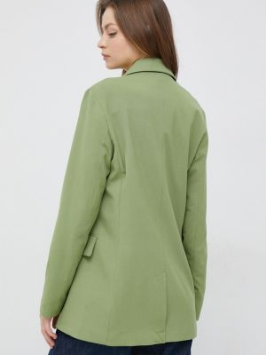 Однотонный пиджак United Colors Of Benetton зеленый
