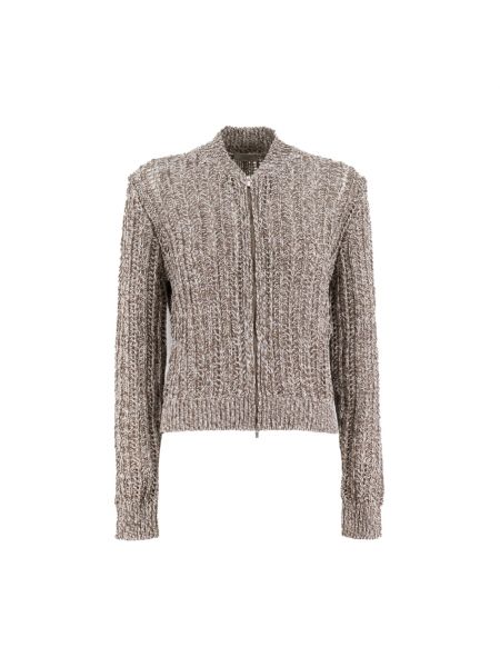 Sweter bawełniany Peserico beżowy
