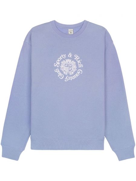 Sweatshirt Sporty & Rich blau
