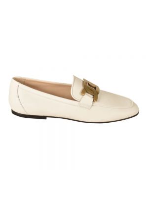Loafers Tod's beżowe