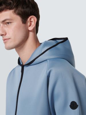 Neopren hoodie Moncler blau