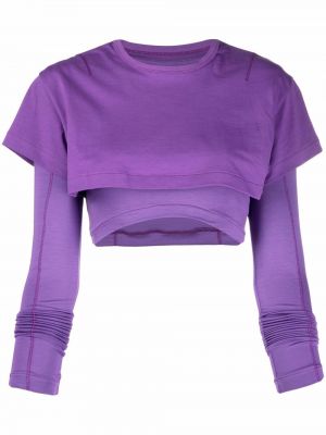 Camiseta Jacquemus violeta