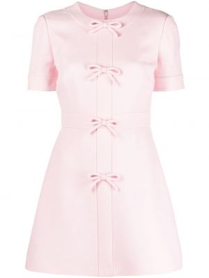 Mini-abito con fiocco Valentino Garavani rosa