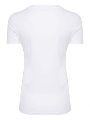 Raštuotas medvilninis marškinėliai Dsquared2 balta
