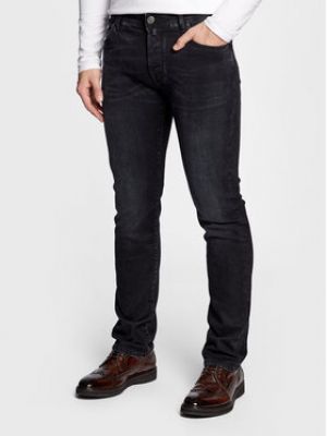 Jeans skinny slim Jacob Cohën noir