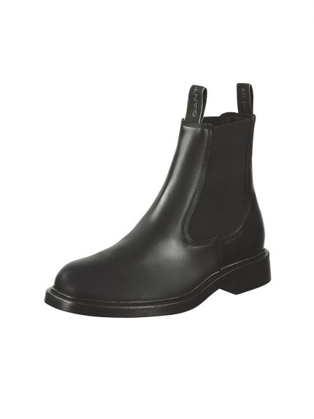 Кожаные ботинки челси Gant черные
