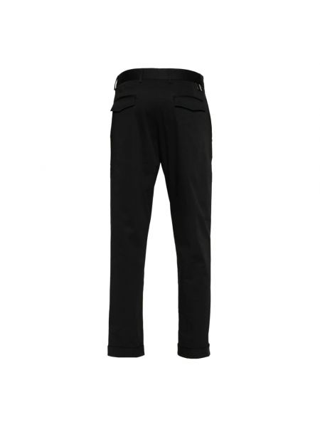 Pantalones de algodón Low Brand negro