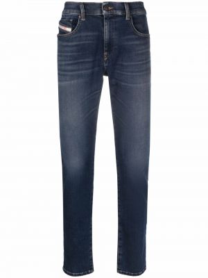 Slank skinny jeans Diesel blå