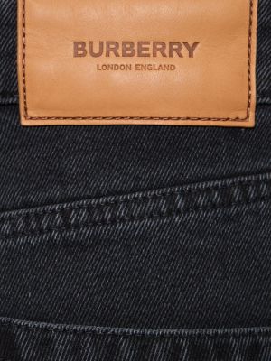 Puuvillased sirged teksapüksid Burberry