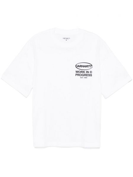 Forretning t-shirt Carhartt Wip hvid