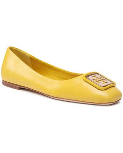 Balerina cipők Tory Burch sárga