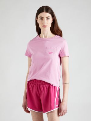 Športové tričko Reebok ružová