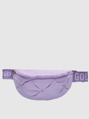 Поясная сумка Goldbergh фиолетовая