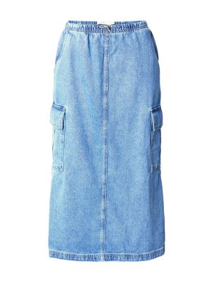 Džínsová sukňa B.young modrá