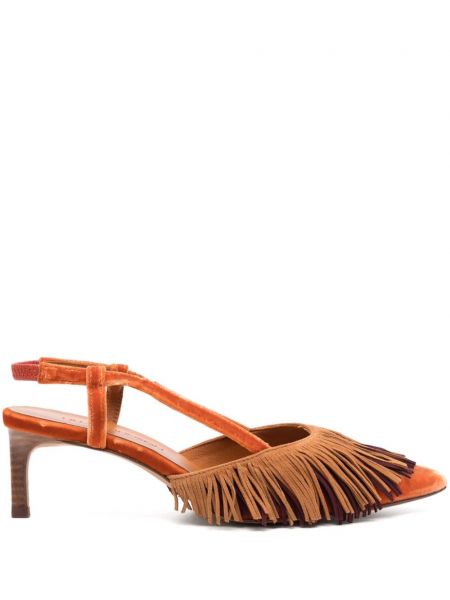 Полуотворени обувки Ulla Johnson оранжево