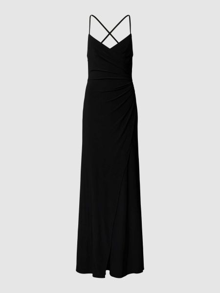 Czarna sukienka wieczorowa Luxuar