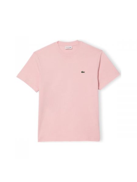 Klasična polo majica Lacoste ružičasta