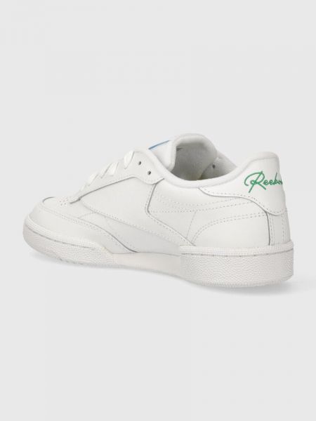 Bőr sneakers Reebok Classic fehér
