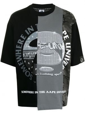 Camiseta Aape By *a Bathing Ape® negro