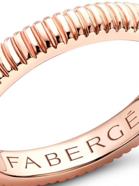 Roosast kullast sõrmus Fabergé
