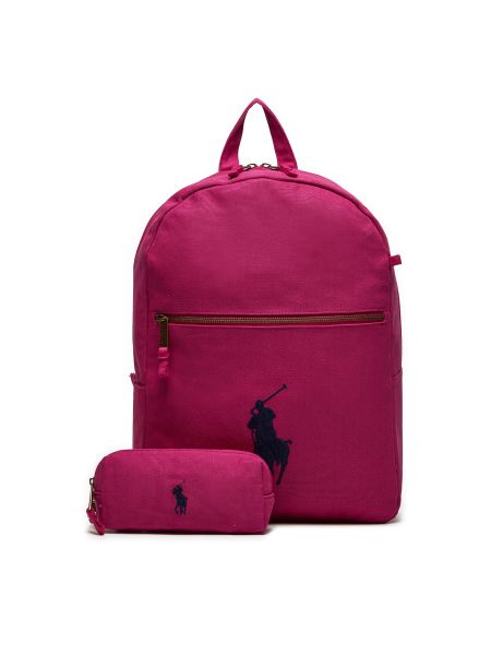 Plecak Polo Ralph Lauren różowy