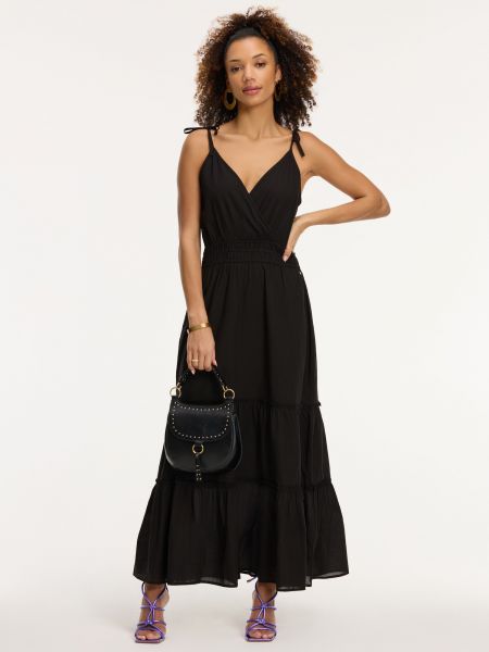 Dlouhé šaty Shiwi čierna