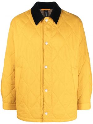 Prošívaná péřová bunda Mackintosh žlutá