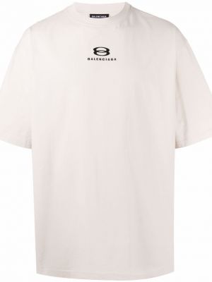 T-shirt z printem Balenciaga