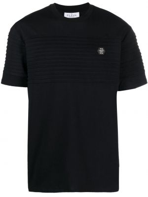 T-shirt avec manches courtes Philipp Plein noir