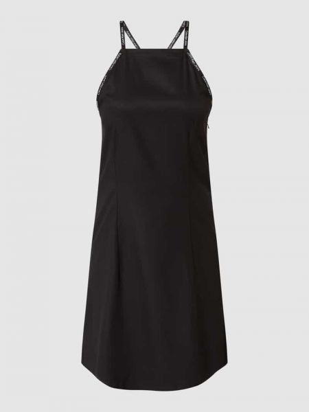 Sukienka mini z wiskozy Calvin Klein Jeans czarna