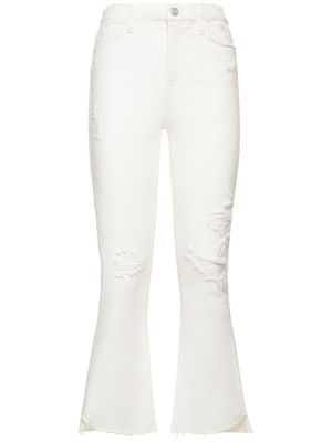 Bootcut džínsy Frame biela
