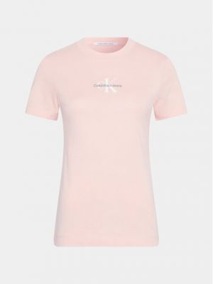 T-shirt Calvin Klein Jeans rosa