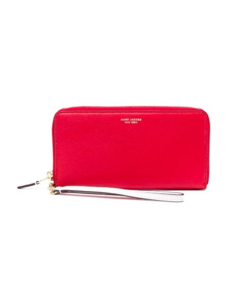 Portefeuille Marc Jacobs rouge