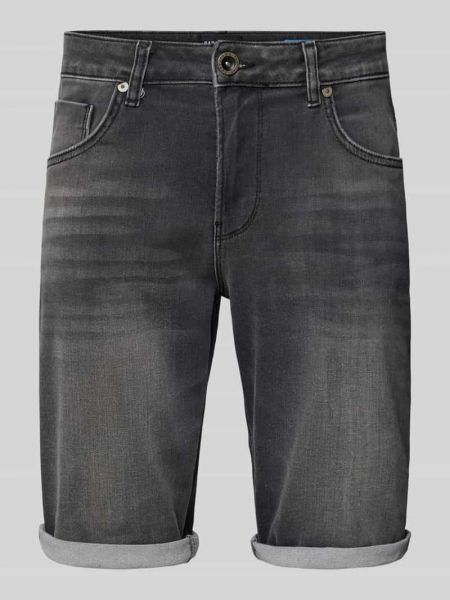 Szorty jeansowe z kieszeniami Cars Jeans czarne