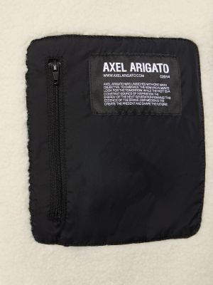Fleecová bunda na zips Axel Arigato béžová